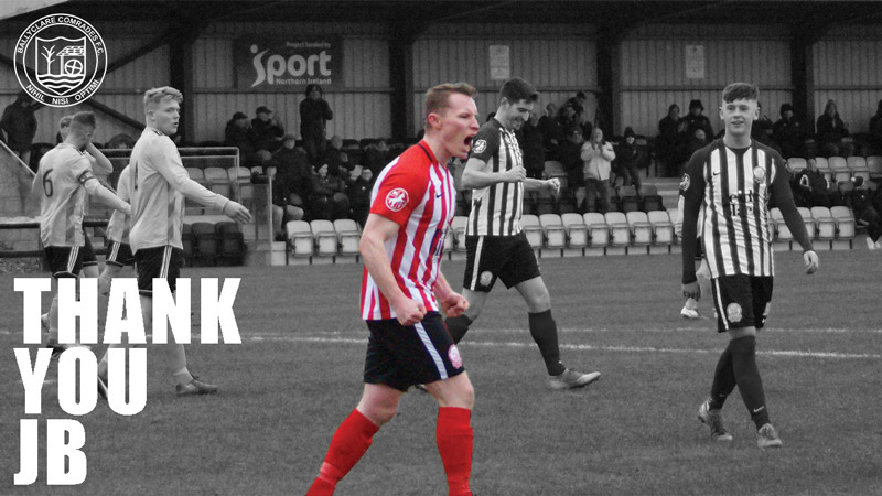 JB Dobbin departs Ballyclare Comrades