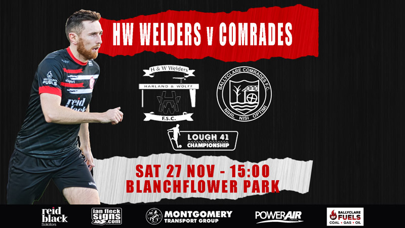 Pre-Match Guide | Harland & Wolff Welders 27/11/21