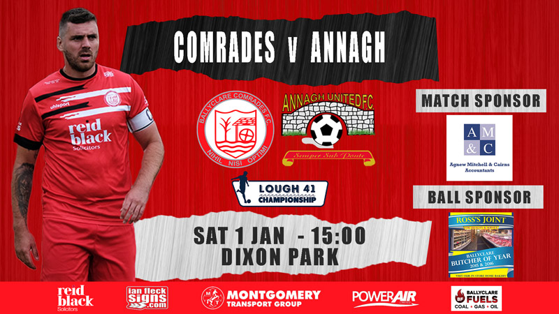 Pre-Match Guide | Annagh United 01/01/22