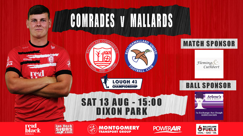 Pre-Match Guide | Ballinamallard United 13/08/22