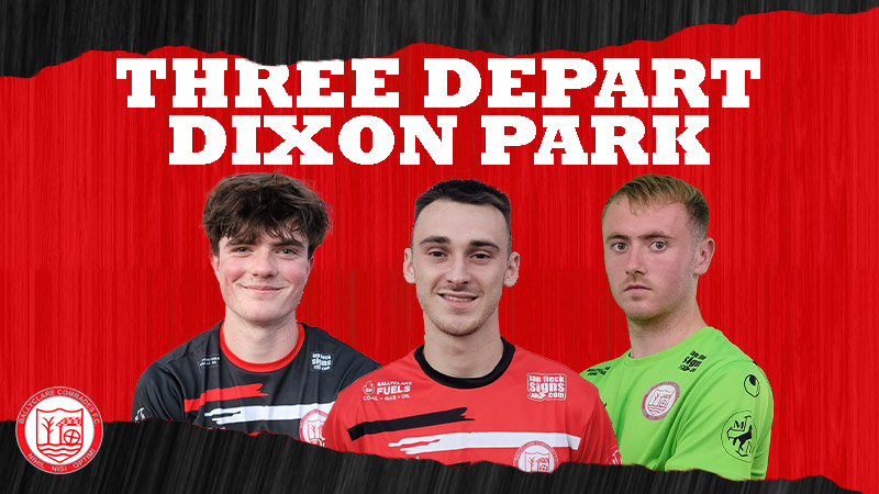Three Depart Dixon Park